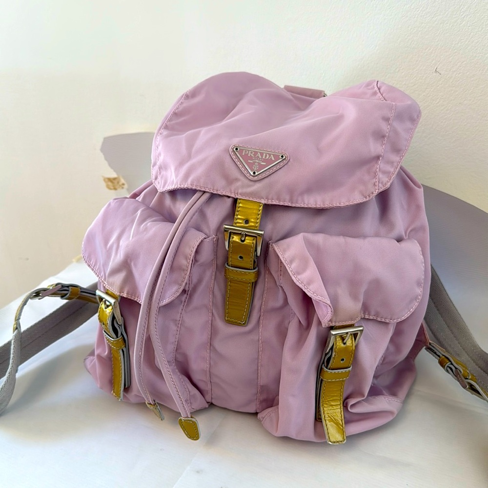 Authentic vintage Prada nylon backpack from early 2000’s